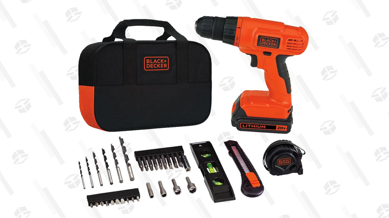 Kit de herramientas Black & Decker 20V MAX con taladro | $52 | AmazonGráfico: Tercius Bufete